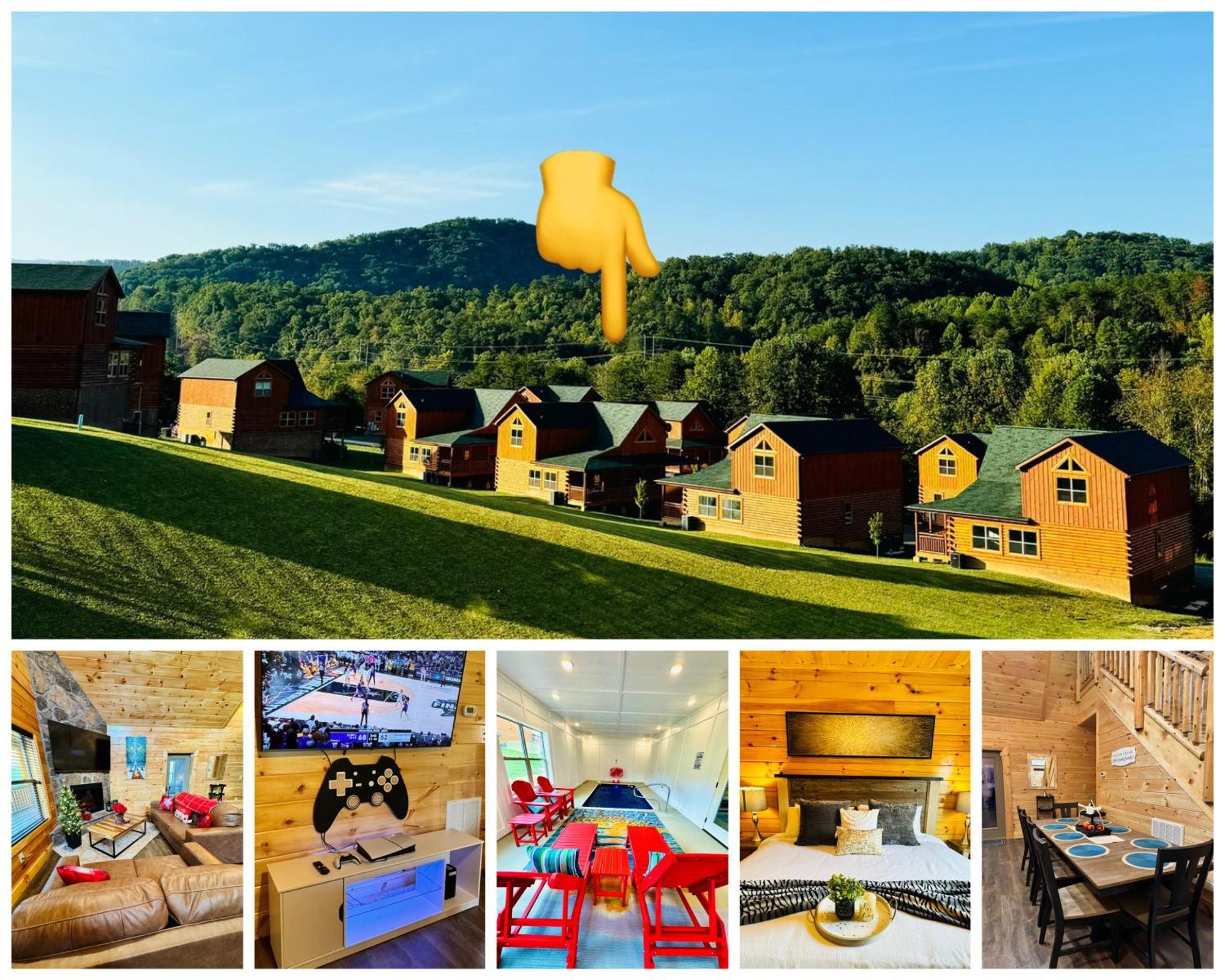 New! Indoor Pool/Ps 5/Hot Tub/Parkway Βίλα Pigeon Forge Εξωτερικό φωτογραφία